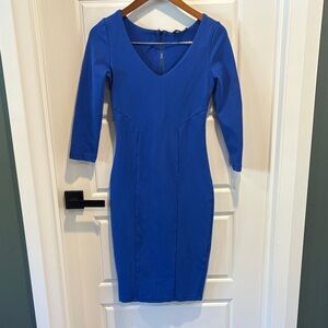 Felicity & Coco Vibrant Blue Long Sleeve Dress
